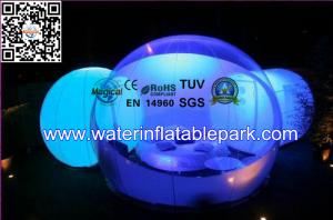 Wholesale Lighting Inflatable Bubble Tent For Outdoor Camping and Event from china suppliers