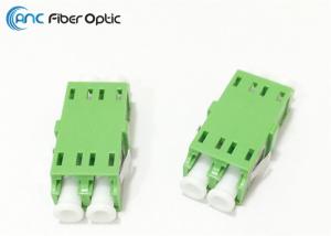 Wholesale Duplex LC Fiber Optic Adapter Flangeless One Body Design With Ceramic Sleeve Inside from china suppliers