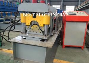 Wholesale Ridge Cap Roof Tile Roll Forming Machine / Metal Roof Profile Camber from china suppliers