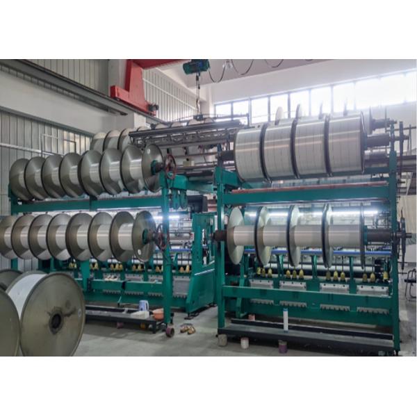 Single Needle Straight Bar Knitting Machine For Artificial Grass Net Fabric