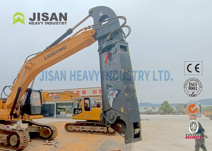 Carbon Steel Excavator Cutter 700mm Height 50mm Blade Thickness