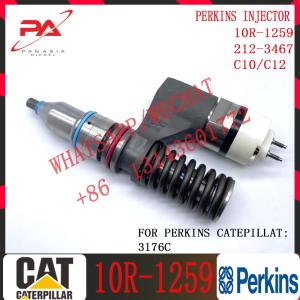 Wholesale 2123467 C10 / C12 PERKINS Diesel Engine Injector 10R-1259 For C-A-Terpillar from china suppliers