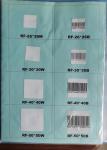 Best Price 8.2mhz security sticker RF Sticker Barcode EAS Label 8.2mhz RF