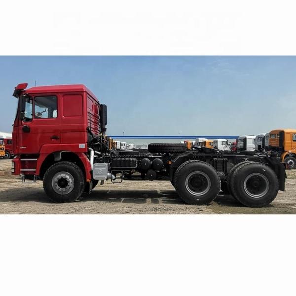 Shacman 8 Wheel Tire 400hp 60 Ton Towing Truck Head Tractor Trailer Right