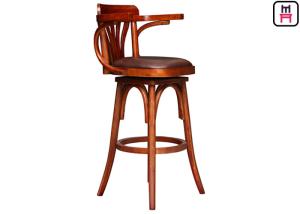 Wholesale Rustic Vintage Restaurant Bar Stools Solid Wood / Metal For Cafe / Salon / Hotel from china suppliers