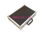 Black Aluminum Pool Cue Cases , Aluminium Snooker Cue Cases Foam Lining
