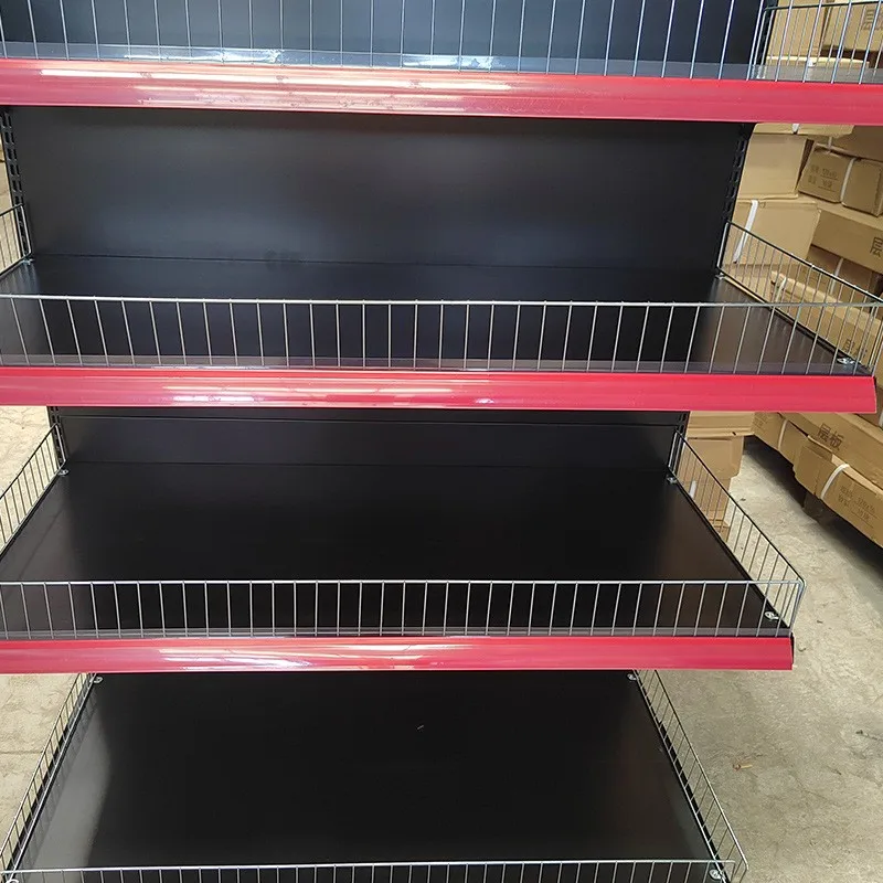 Factory Customized Supermarket Equipment Super Market Racks Etagere Commercial