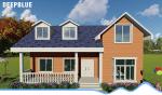 Two Story Steel Structure House Modular Light Steel Structure Prefab Villa