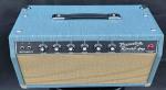 Custom Grand ′64 Princeton Reverb Tube Guitar Amp Head in Blue Color Fender Amp