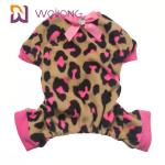 Customizable Pattern Bow Pet Pajamas Pet Clothing Warmth Cute Dog Pajamas