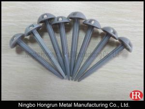 Wholesale 3.8 inch camping plastic tent pegs from china suppliers