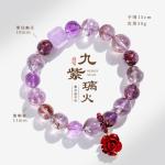 Healing Crystal Bracelets For Women Amethyst Rose Quartz Bracelet Set 8mm