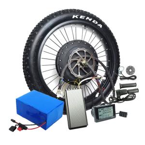 Wholesale Strong power motorcycle electric conversion kit bafang part e bike battery case cheap price 3000w hub motor kit 72v from china suppliers