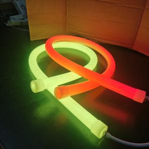Wholesale 24V 25mm 360 Degree Round Led Neo Neon Strip tiras de neon Led Neo Neon light Strip luces led de neon rollos from china suppliers