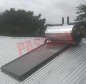 Wholesale Blue Film Water Heating System For Home , Blue Titanium Flat Panel Solar Collector from china suppliers