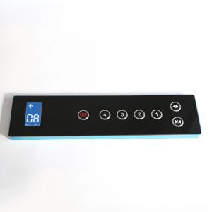 Wholesale Elevator Button Panel Black Tempered Glass Temple Glass Car Operating Panel from china suppliers