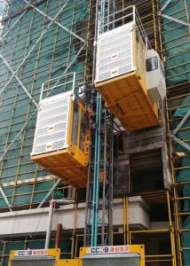 Wholesale Strength Steel Construction Site Hoist with Overload Protection and Safety Limit Switch from china suppliers