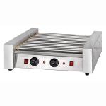 Snack Shop Supplies Electric Hot Dog 7/9/11 Roller Grill Bun Warmer Machine Year