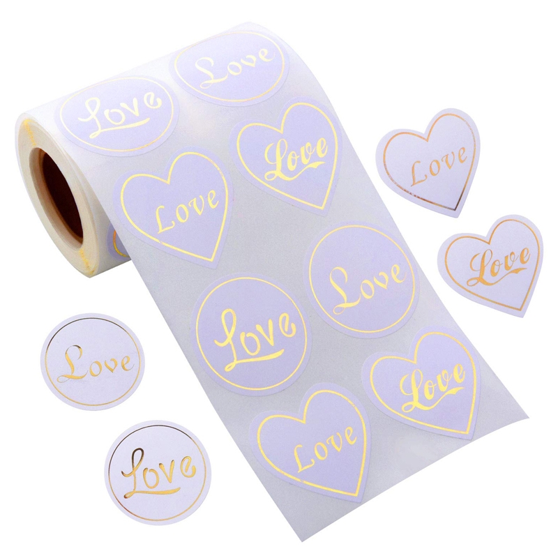 PVC Vinyl Printing Seal Sticker Label Self Adhesive Stickers Offset printing