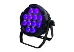 12*18 Watt RGBWA+UV 6in1 Hex Slim Flat Par Outdoor IP65 Waterproof Rainproof