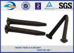 Steel 35 Railway Track Spike Grade 5.6 Customizd Rail Spike Rail Fastenings