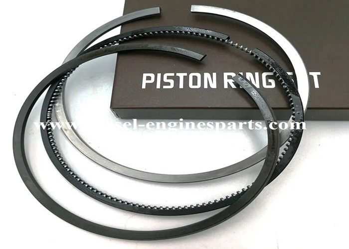 Fiat 104mm Diesel Engine Piston Rings Molybdenum Jet Chromium Silver