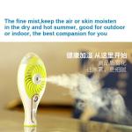 Novelty gifts Rechargeable Portable cooling air misting fan outdoor cooling mist