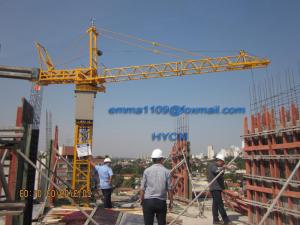 Wholesale 12M Working Jib Inner Climbing Tower Crane 0.5t Tip Load Capacity from china suppliers