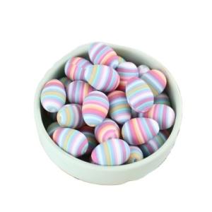 Wholesale Egg Shape DIY Silicone Teething Bead Chewable For Necklace Making from china suppliers