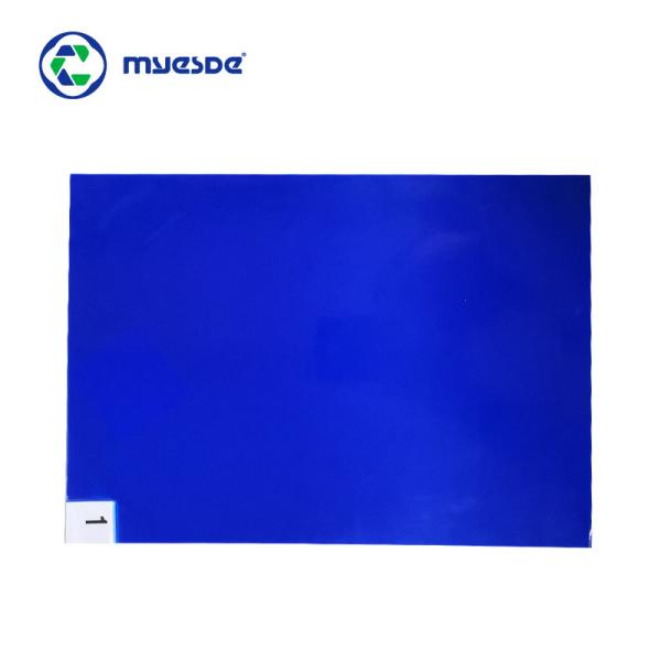 18x36 Inch Cleanroom Sticky Mat Dust Removal Cleanroom Tacky Mats For Cleanroom