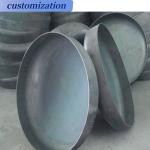 Welding Connection Carbon Steel F D Flanged Dish End Dished Heads for Customized