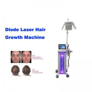 Wholesale Biological Laser Hair Restoration Machine , LLLT Scalp Treatment Hair Growth Machine from china suppliers