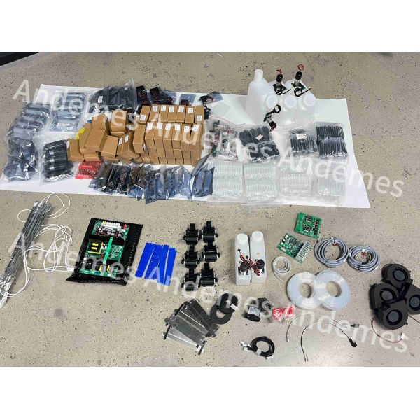 Andemes DTF Printer Parts 13inch 17inch 24inch Spare Parts Printing Ink Damper Stack Ink Cable for Roll-to-Roll Printer