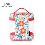 Professional Customized Transparent PVC Toiletry Bag Cosmetic With Mirror