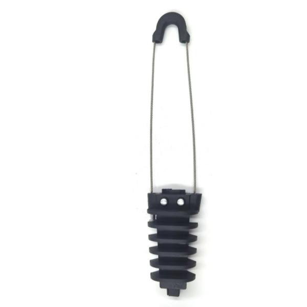 FTTH Fiber Optic Suspension ADSS Cable Electric Anchor Cable Clamp with Dead End