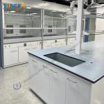 Customized Hospital Lab Furniture Length * 1500*850mm Number Of Handles For