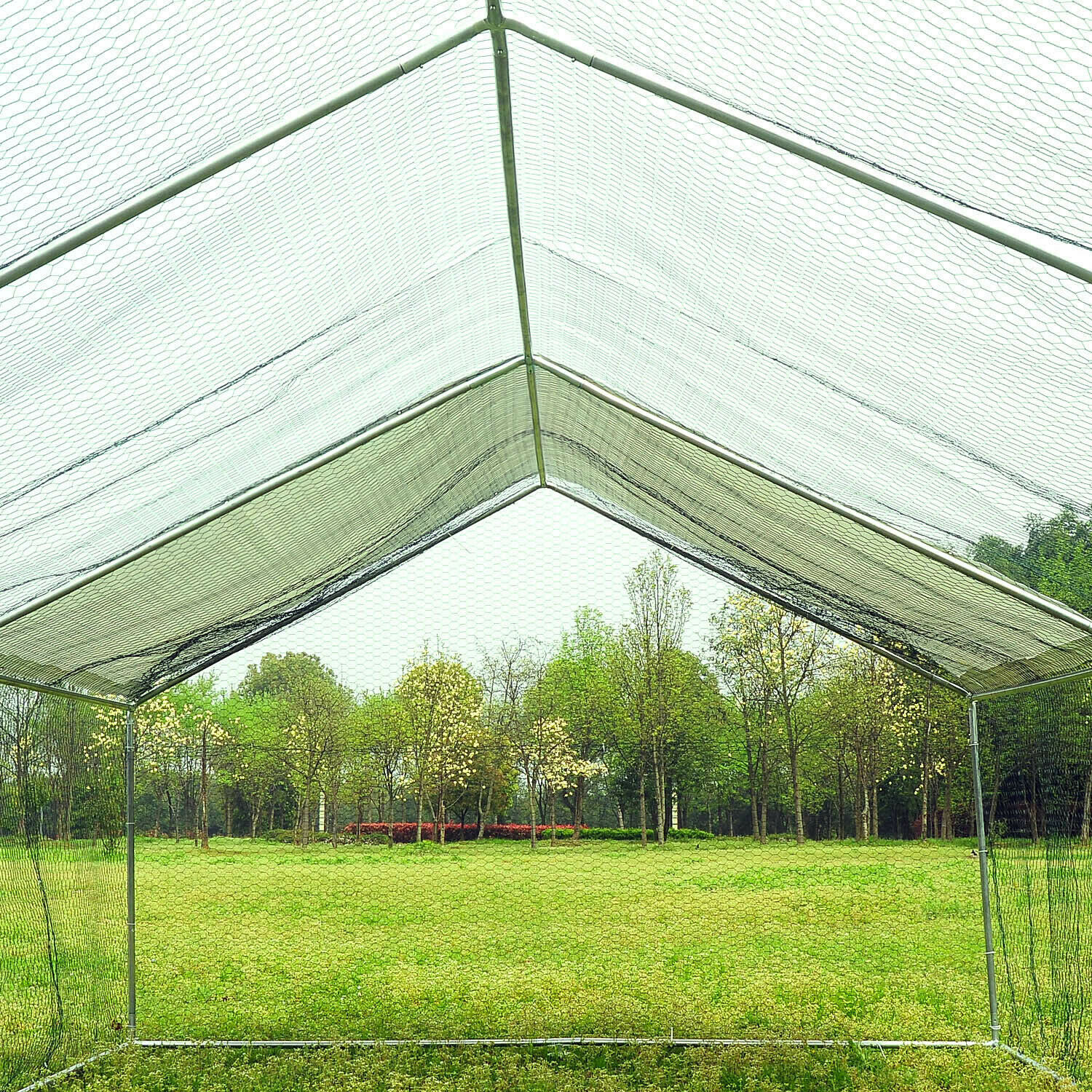 Outdoor Heavy Duty 6x3x2m Dog Run Chicken Coop