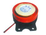 Wall Mounted Mini Piezo Siren 12v Φ54*30mm Low Current Drain With Bracket