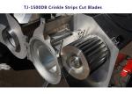 Heavy Duty Vegetable Processing Equipment Potato Crinkle Strips Cutting Machine