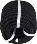 Arborist Braided Polyester Rope 1/2 Inch Low Stretch Heavy Duty Rope