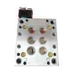 6cavity Plastic Cap Mould PE Anti Proof 5 Gallon Cap Mould For Bottle