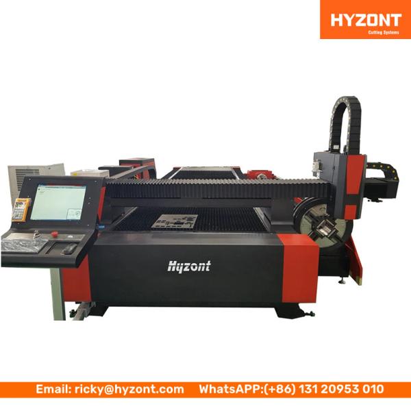 CNC Fiber Laser Cutting Machine 1500X6000mm 2-6KW single table pipe fiber laser