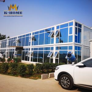 Wholesale Two Story Portable Accommodation Movable Prefabricated Container House from china suppliers