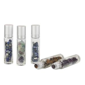Wholesale Wholesale 10ml Roller Bottles Gemstone Roller Balls Roller Bottle Tops Aluminum Cap from china suppliers