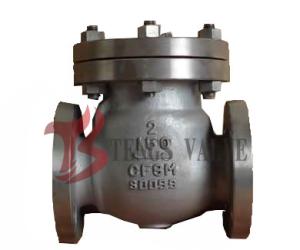 Wholesale Flanged Swing Disc Check Valve A351 CF8M 2 Inch 150LB Metal Seat Full Bore from china suppliers