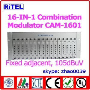 Wholesale 16-in-1 Fixed Adjacent Modulator CAM-1601 for hotel/community/campus/coference from china suppliers