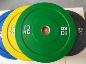 China rubber bumper olympic weight plates, rubber bumper plates weight set, bumper weight plate on sale
