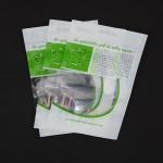 Customized logo OPP plastic golf bag with wooden golf tee/ 3 side seal laminated