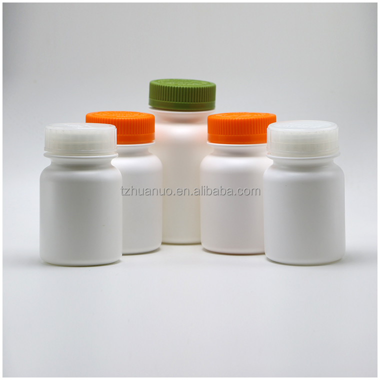 Round 225ml 7.5oz Plastic HDPE Medicine Container Supplement Holder Bottle Gear Cover