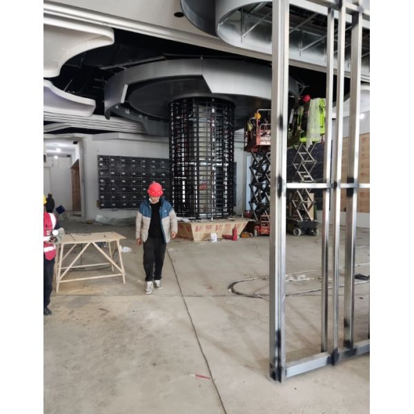 Creative Custom LED Pantallas Soft LED Display Curved LED Flexible Large Screen Indoor Outdoor Display Screen